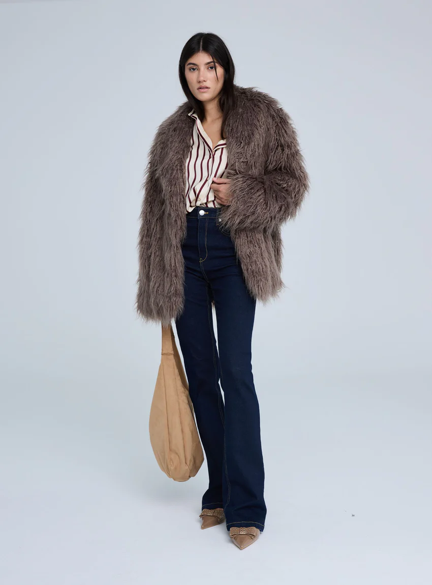 Terranova Cappotto in similpelliccia