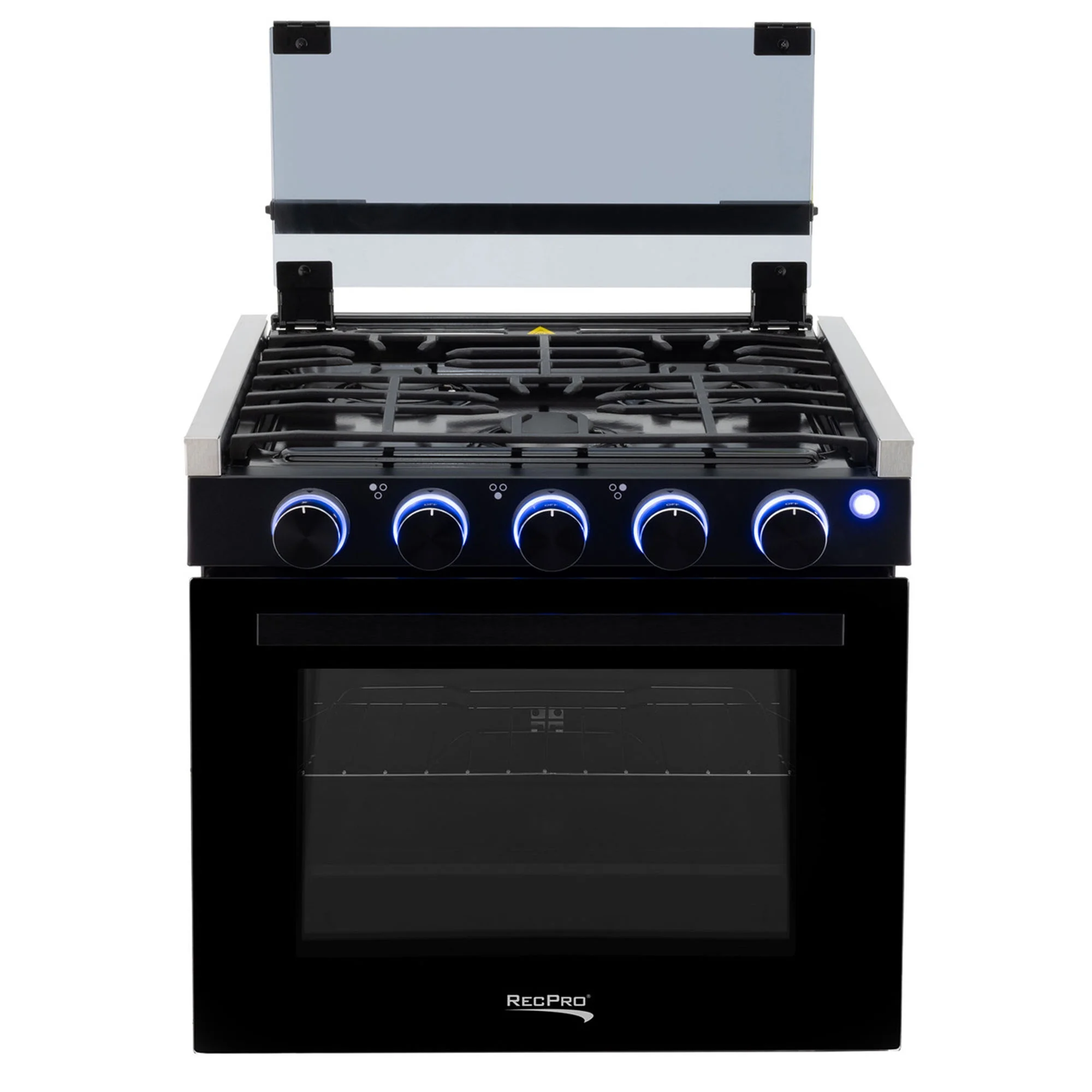 17 Inch 3 Burner Propane RV Stove Gas Range without Hood, Silver - Image 9