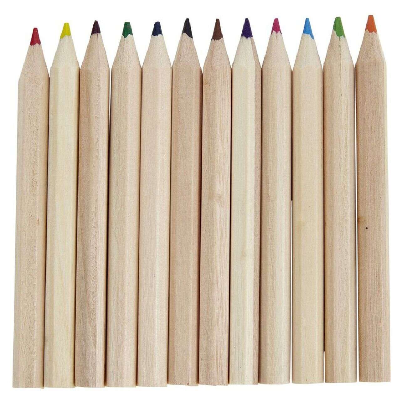 Mini crayon de couleur x13 et taille-crayon