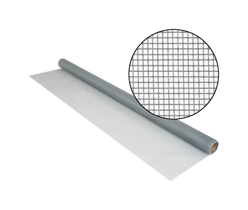 Phifer Wire 24 in. W x 7 ft. L Fiberglass Screen Cloth, Gray