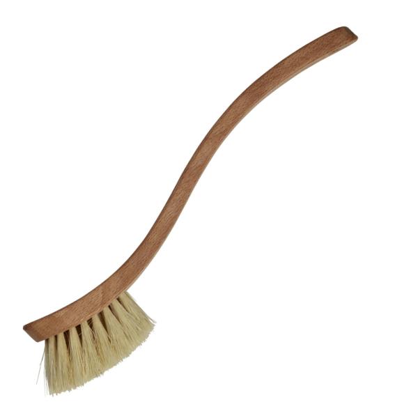 Wool oppvaskbørste hard 23 cm tre
