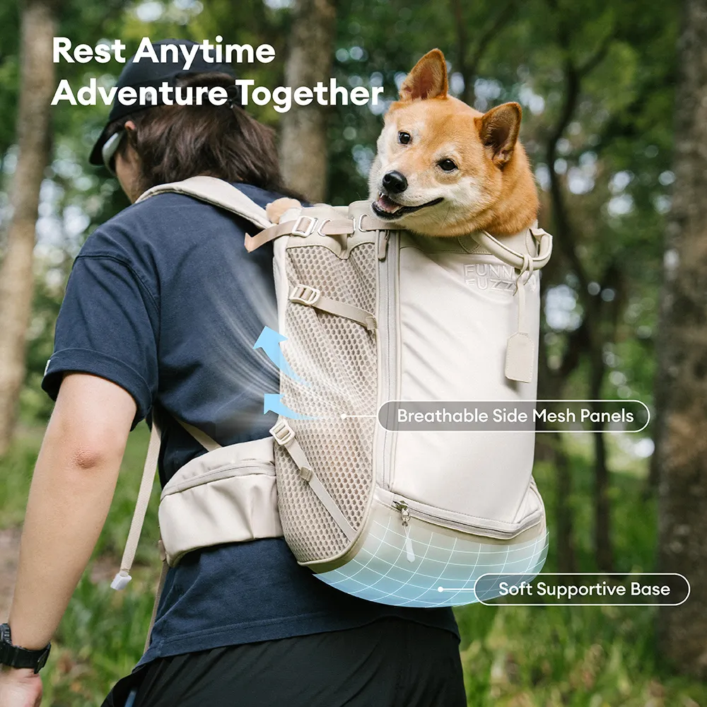 Dog Carrier Backpacks Dog Rucksack Dog Bike Carrier  - Urban Roaming