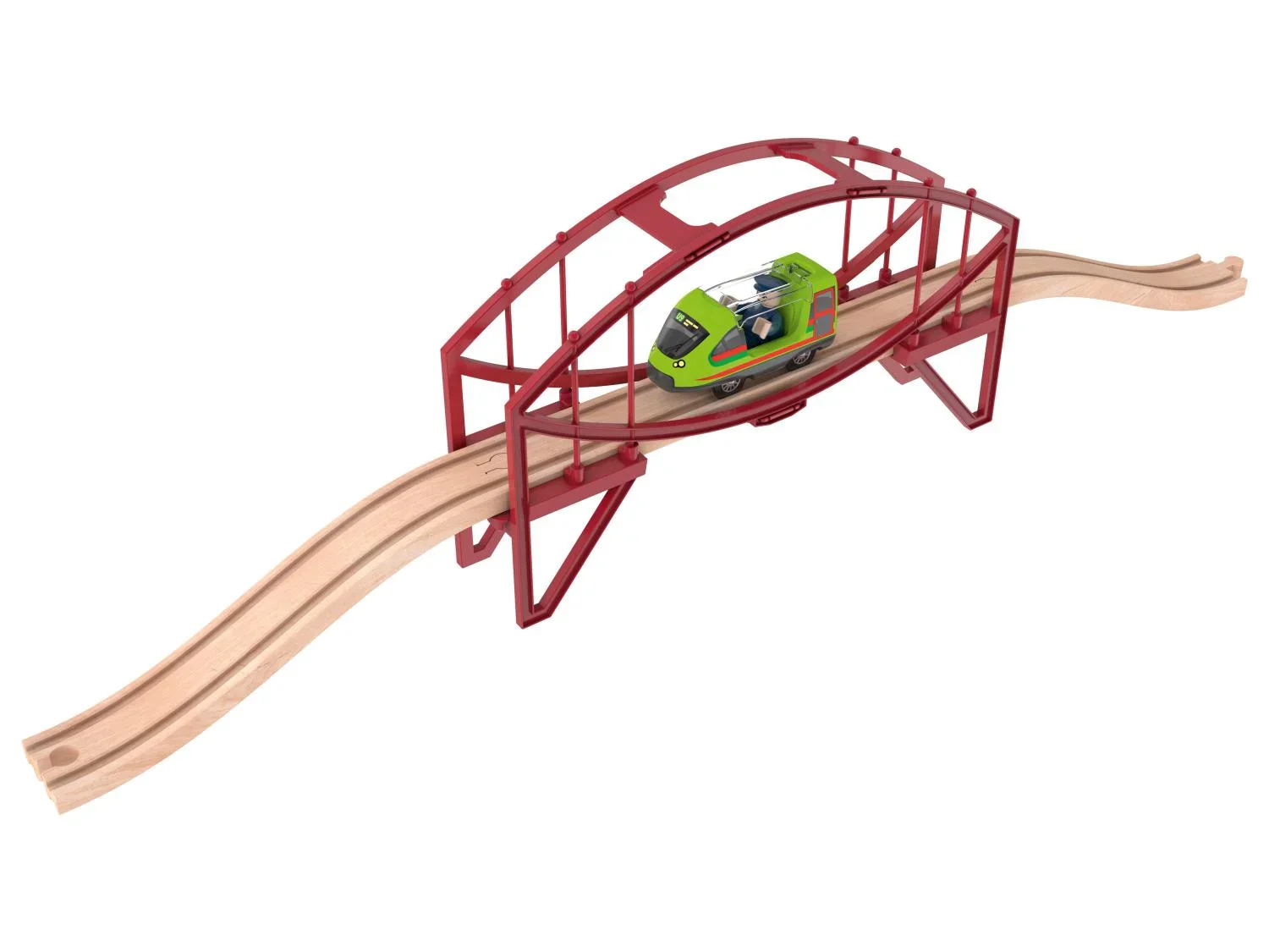 lupilu Accessoires pour circuits de train en bois