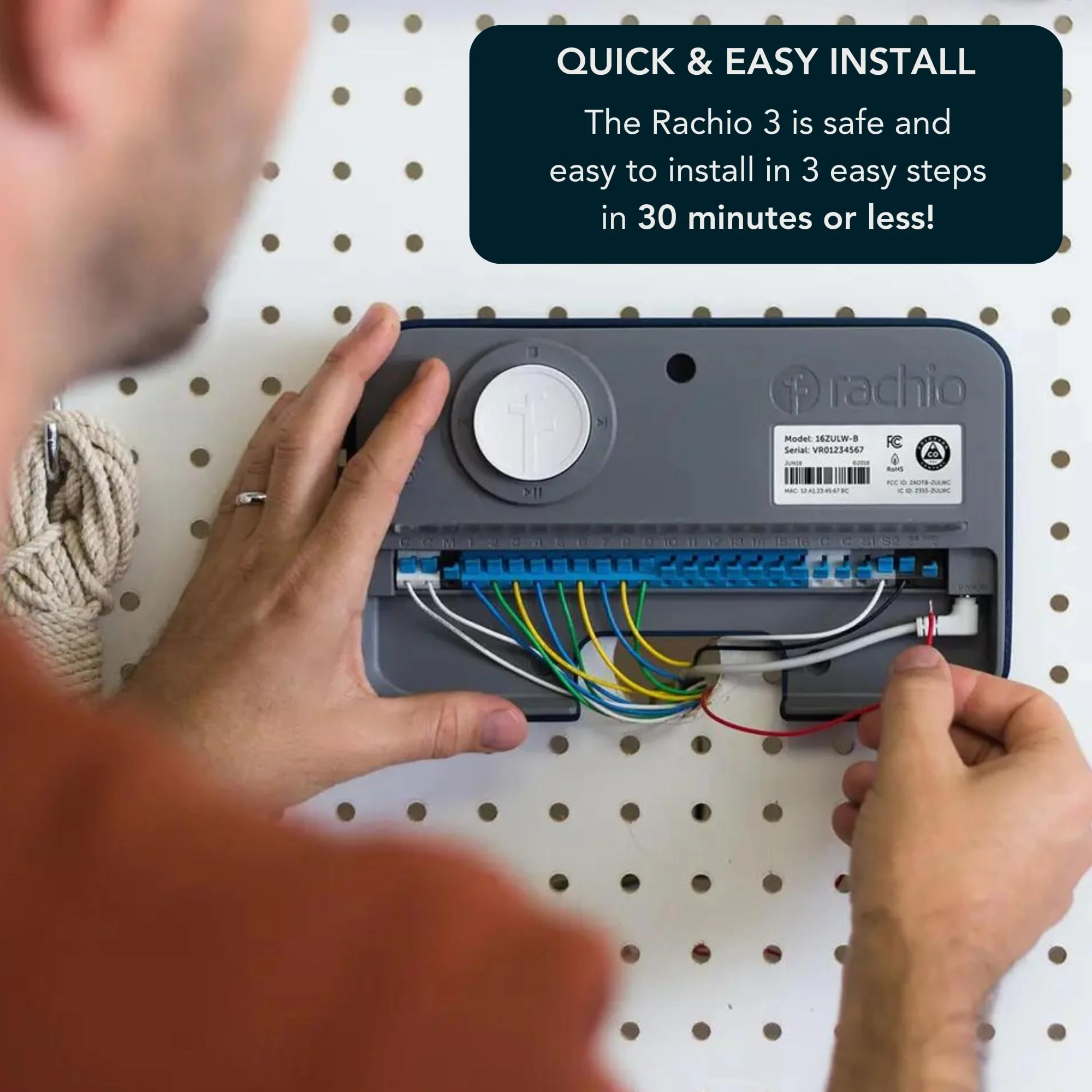 Rachio 3: 8 Zone Smart Sprinkler Controller