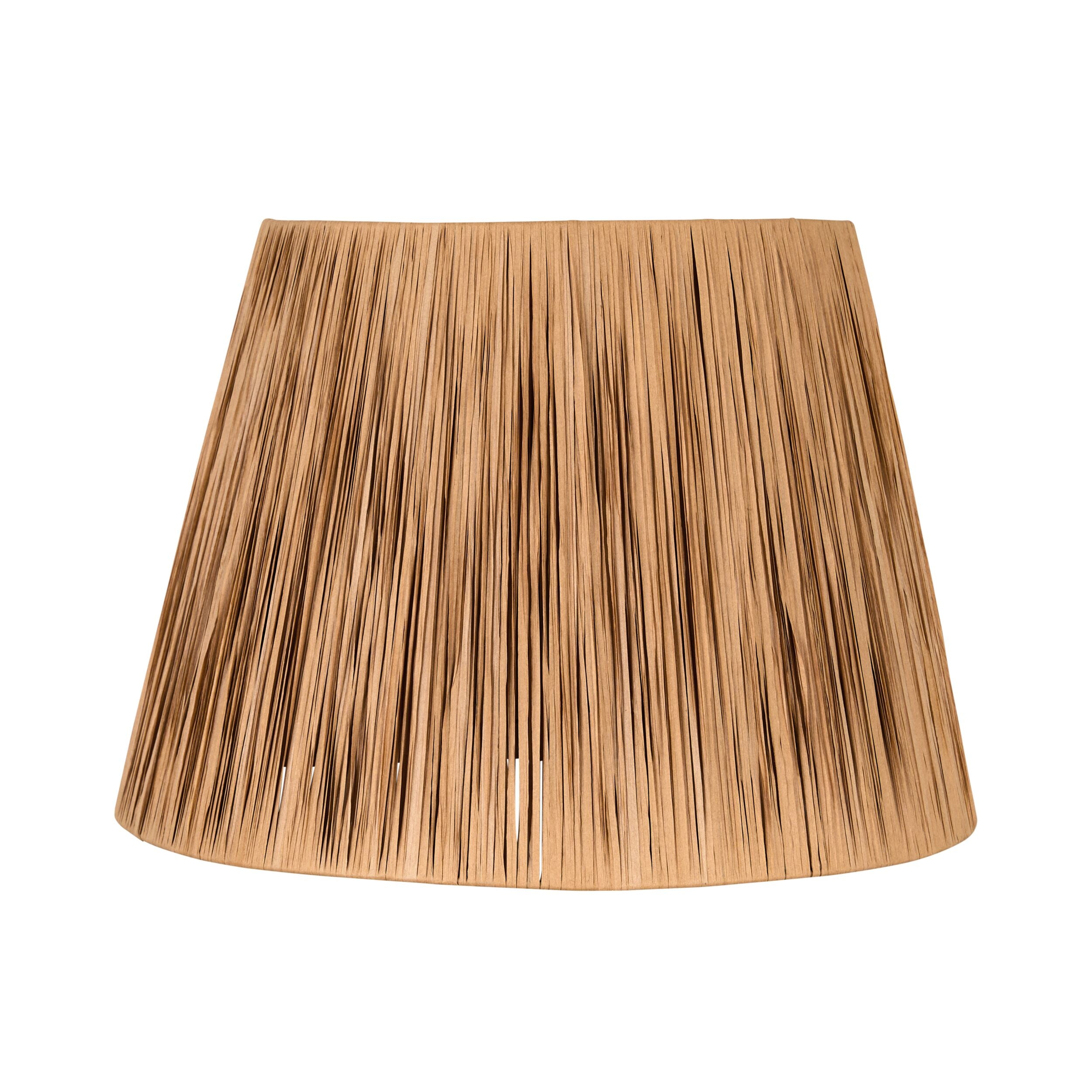 Tapered Raffia Shade 45x31x32cm