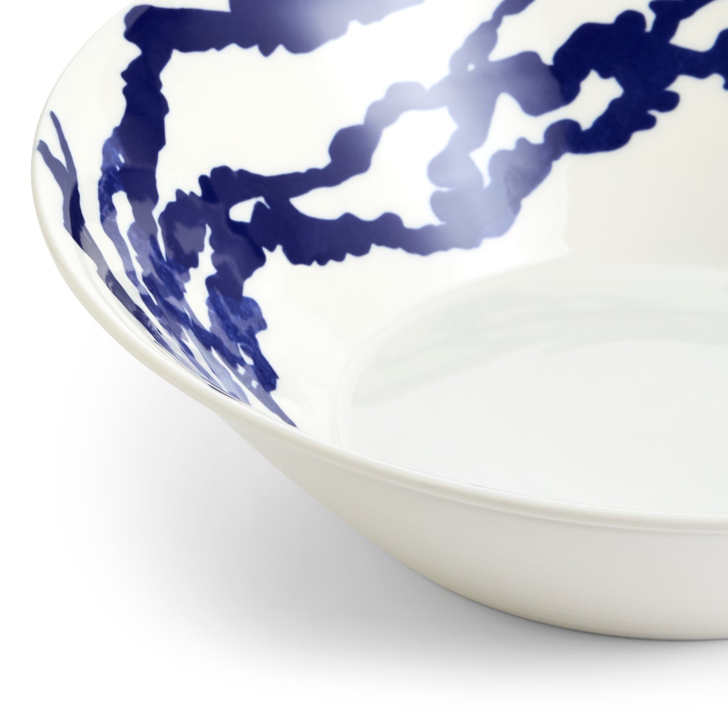 Pacific Coral Serving Bowl Blue