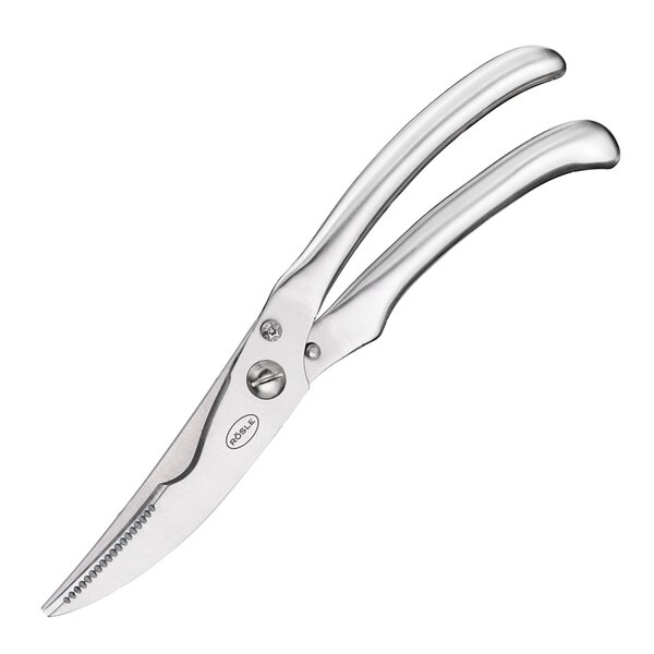 Fjærkresaks 24 cm stål