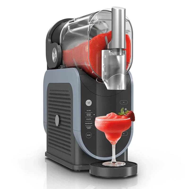 Machine à granita et boissons glacées SLUSHi avec technologie RapidChill, 2,5 L (88 oz), 5 programmes prédéfinis, margaritas, frappés et plus encore, finitions haut de gamme, noir, FS301