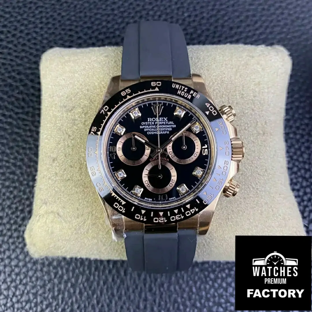 Rolex Cosmograph Daytona M116515ln-0057 Clean Factory Black Diamond Dial