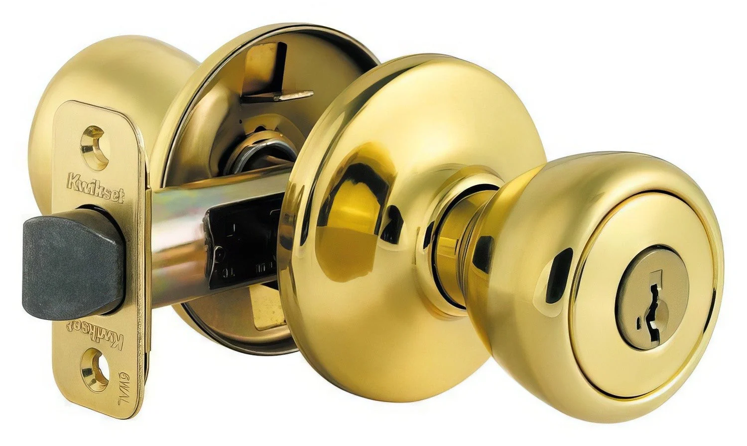 Kwikset 400T-S Tylo Single Cylinder Keyed Entry Knob - TA Screen Specialist, Inc.