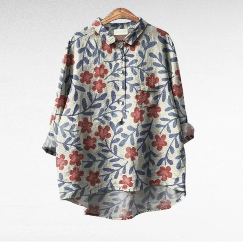 Claire | Blouse d'été élégante Linne
