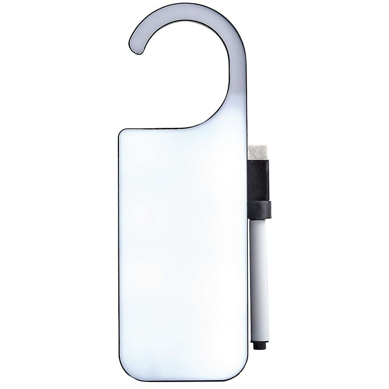 Accroche-porte lumineux personnalisable blanc