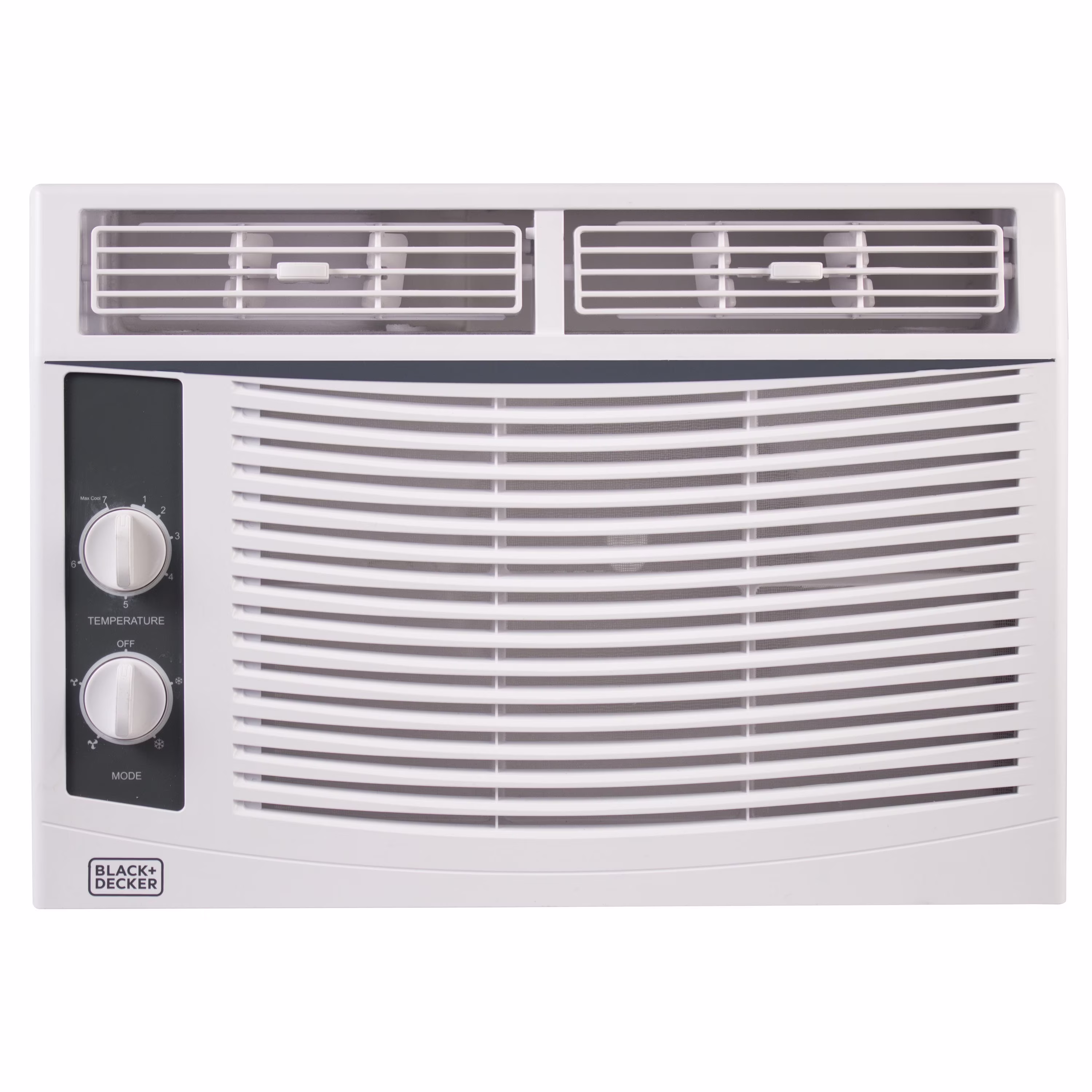 BLACK+DECKER BWAC05MWTB 5, 000 BTU Window Air Conditioner Unit, AC Cools up to 150 Square Feet, Energy Efficient, White