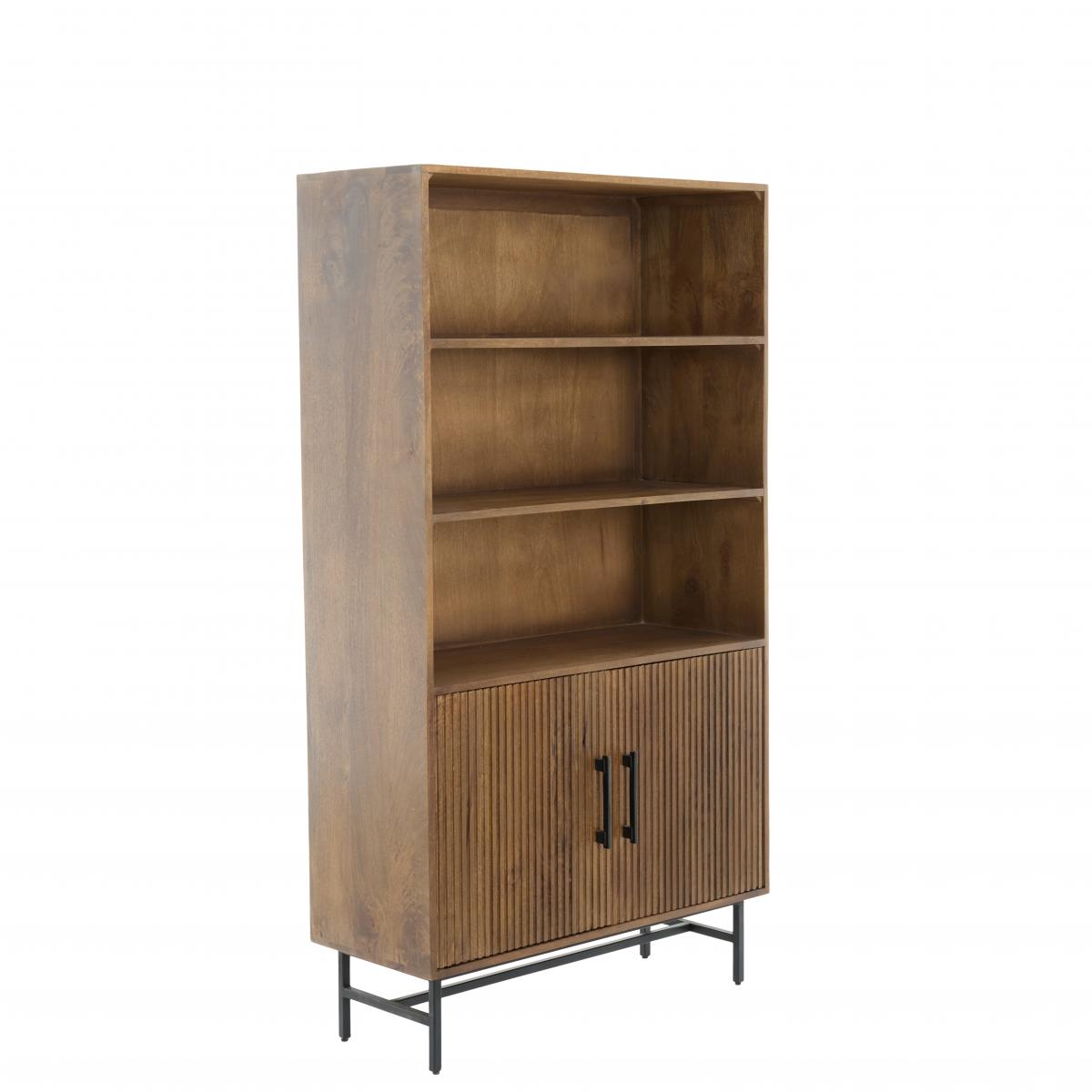 Light & Living - Dubaku kast 100x40x180 cm - hout donkerbruin