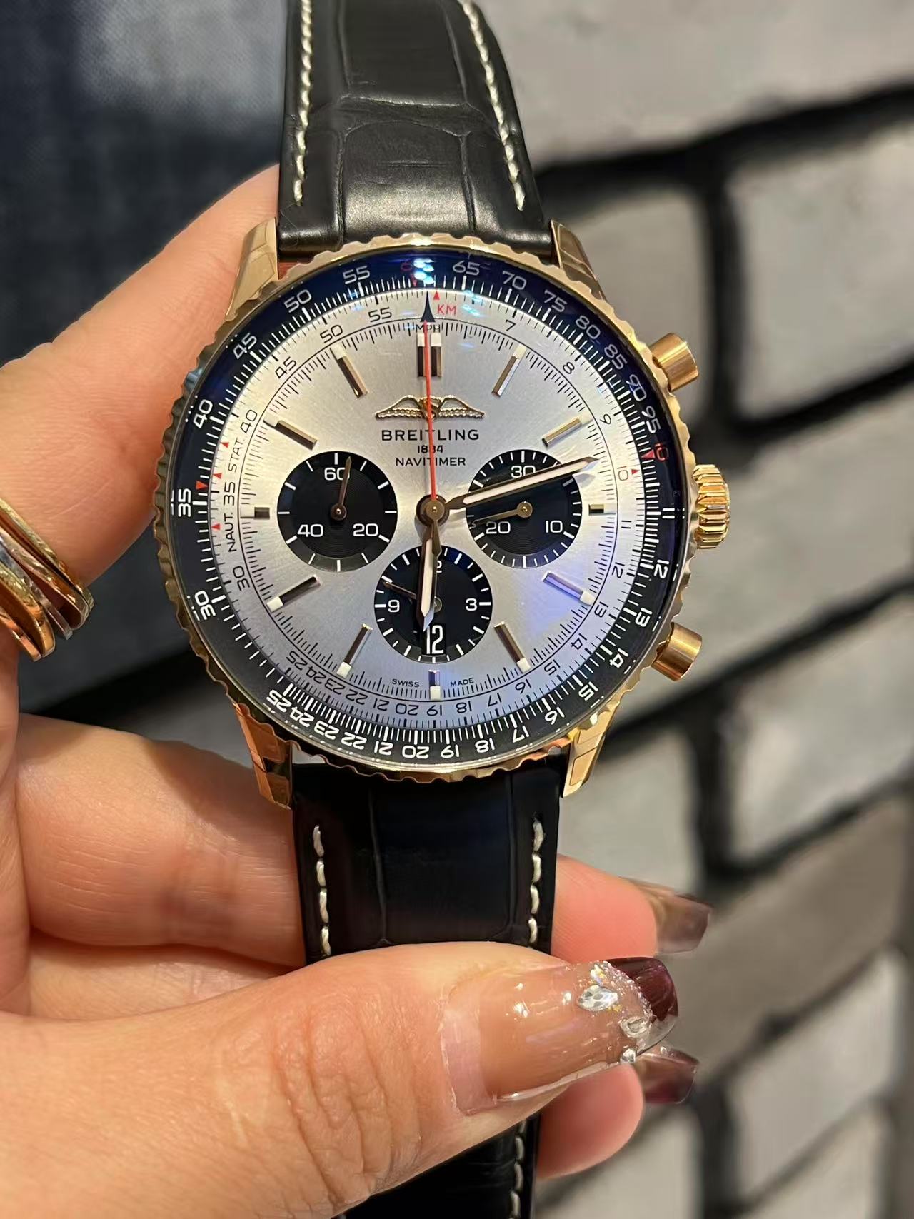 [Super Clone]Breitling Navitimer Gold B01