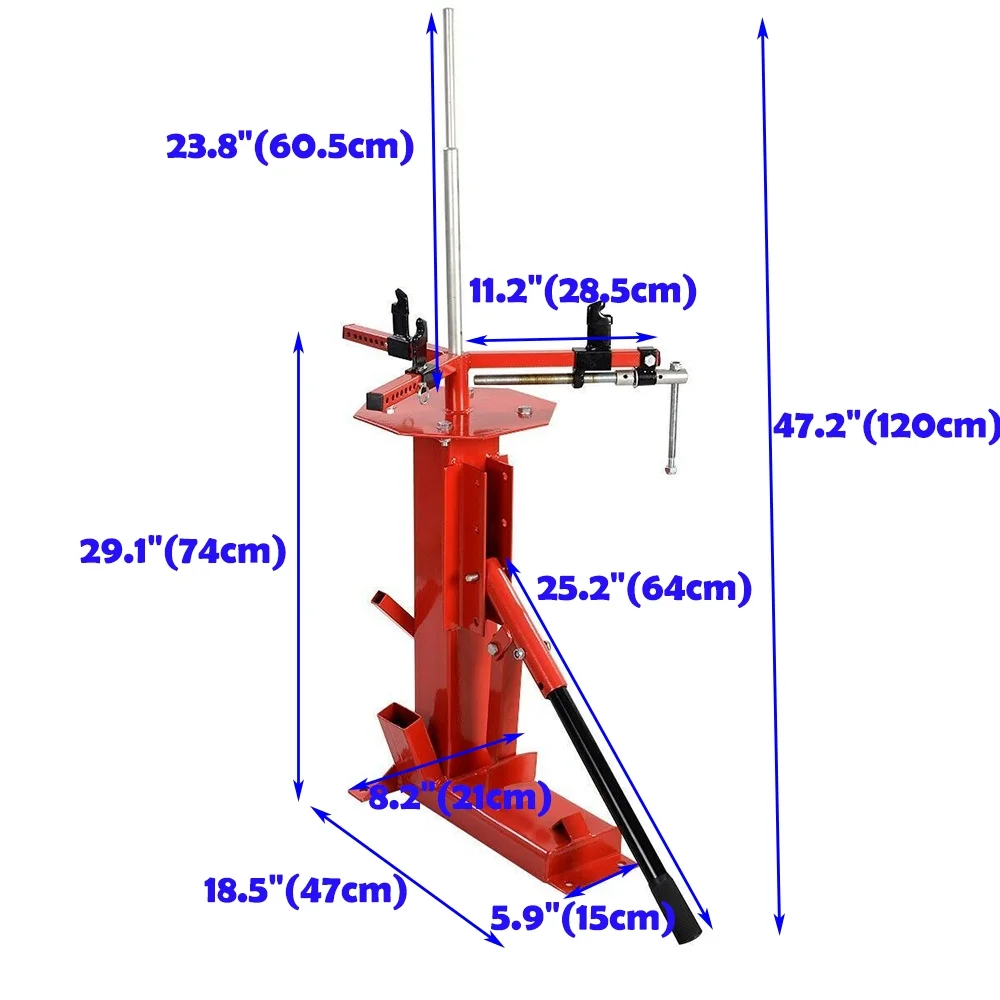 Manual Car Tire Changer Tire Removal Machine for 8" to 18" Universal Car Tire Machine - Image 5