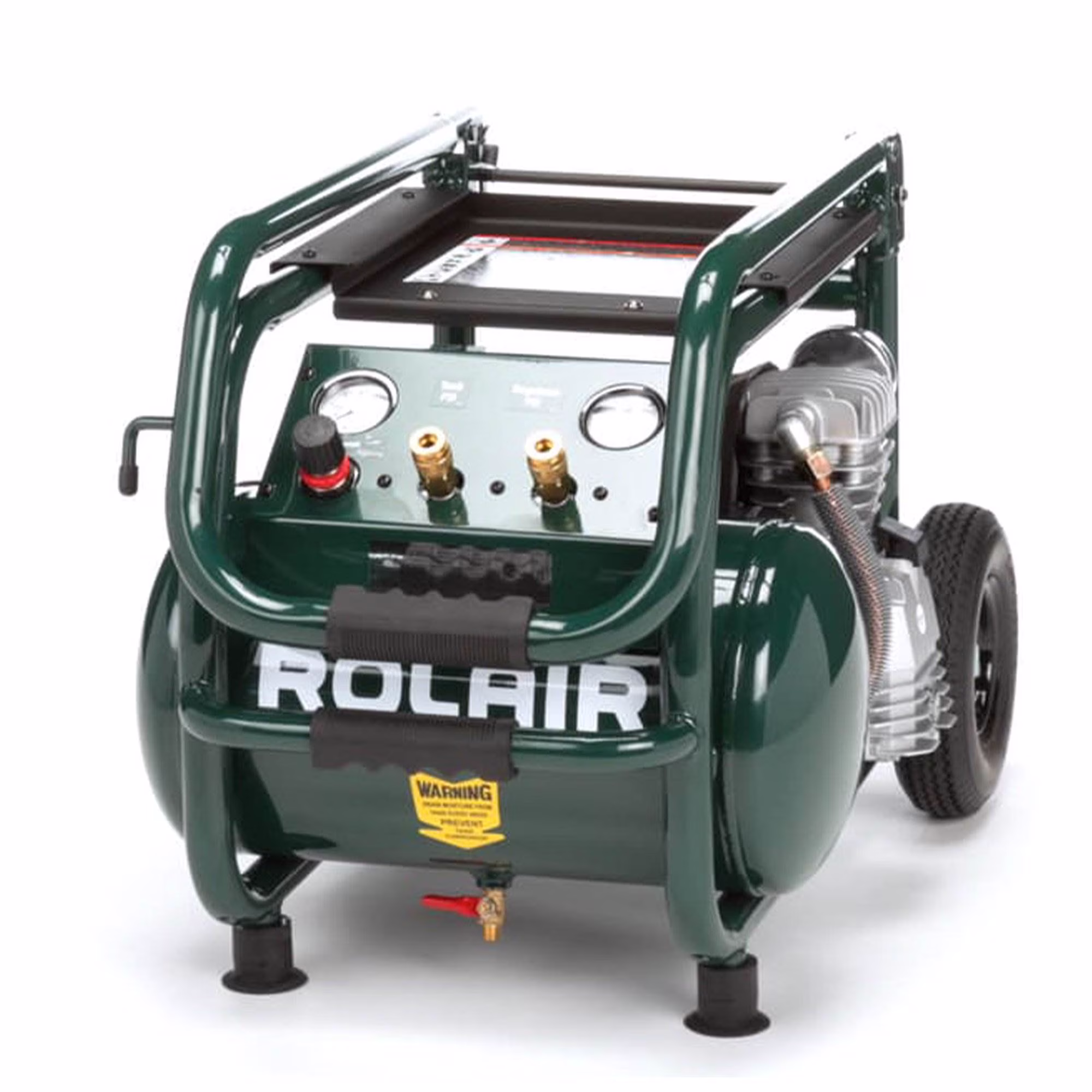 Rolair VT25BIG 5.3 Gallon Electric Wheeled Portable Compressor for Tires & Tools