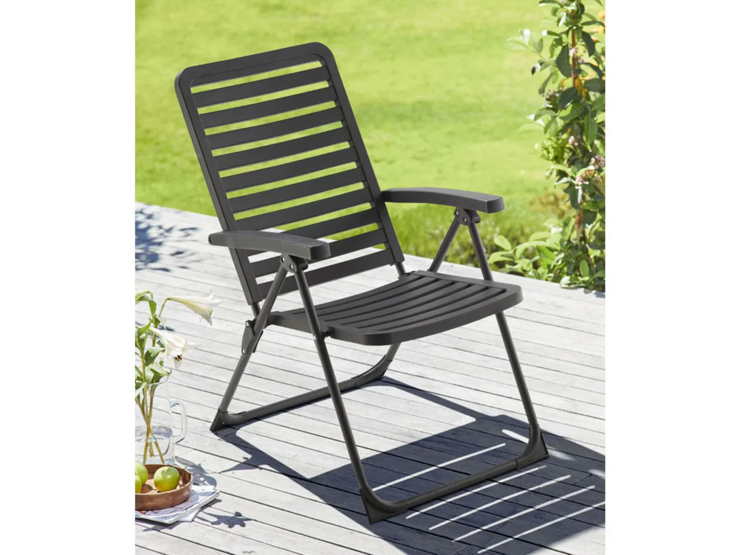 LIVARNO home Chaise pliante rglable en 6 positions
