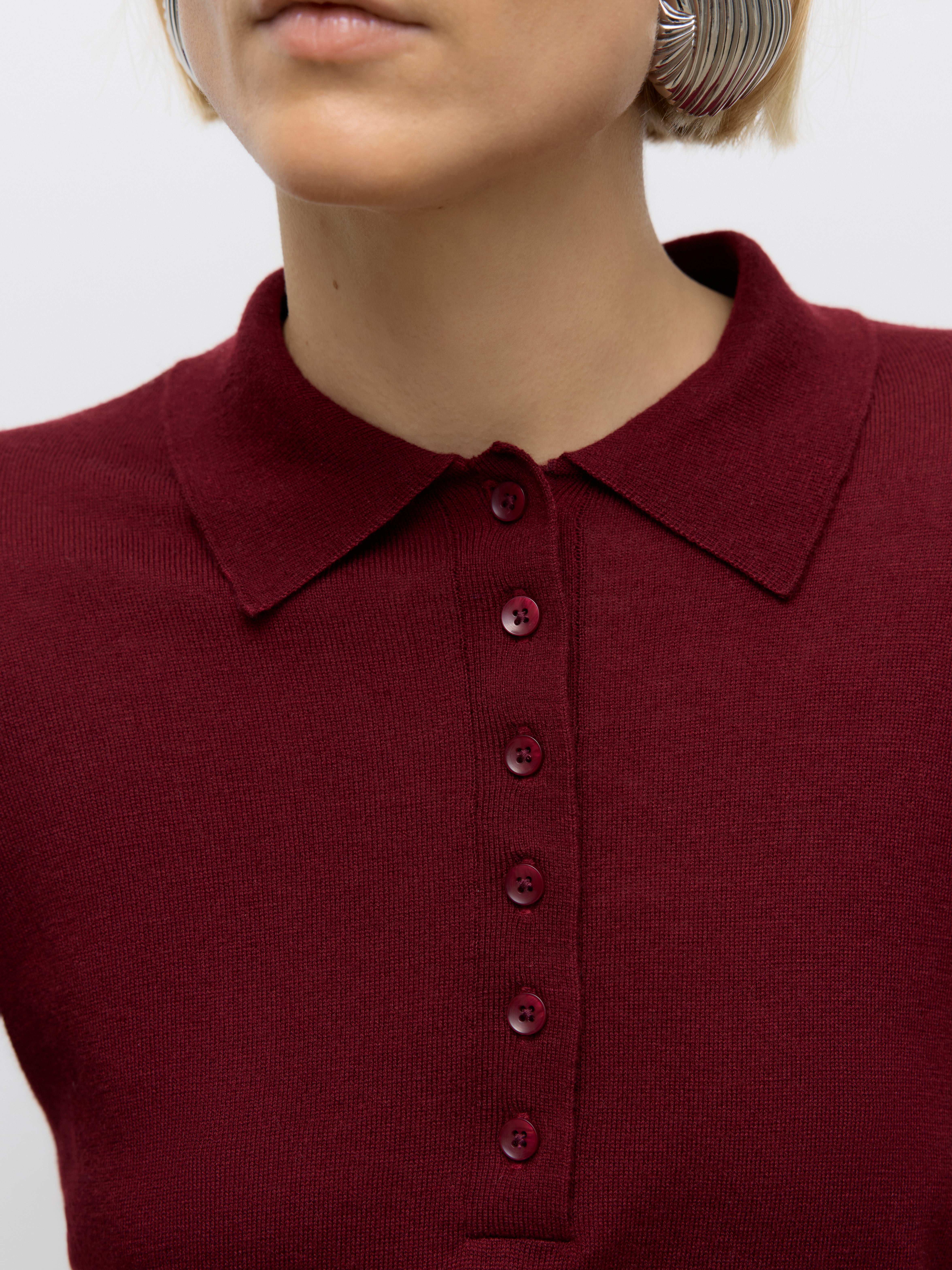 VERO MODA® AWSIKITA Knit Polo-Shirt