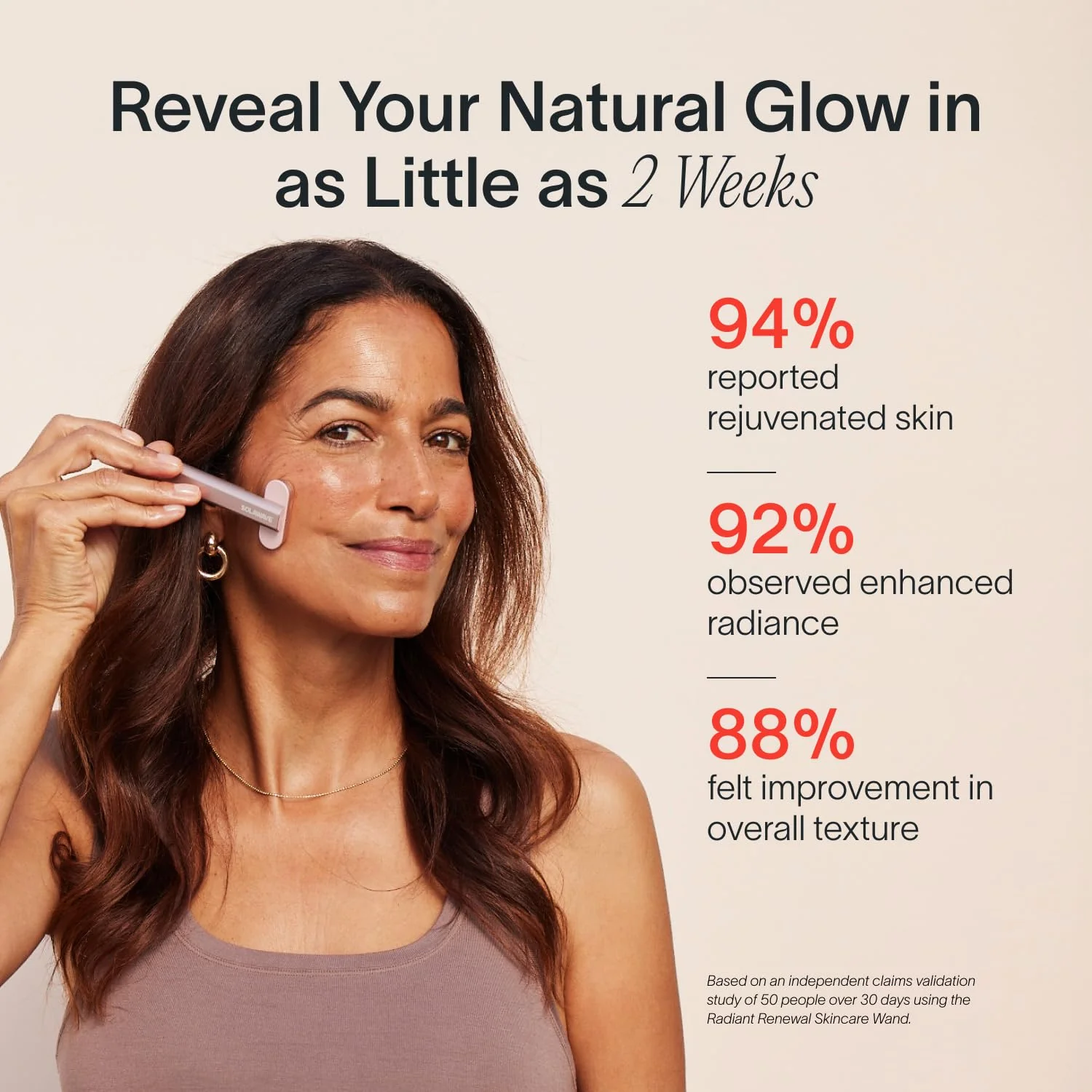 Solawave 4-in-1 Radiant Renewal Wand with Facial Massager
