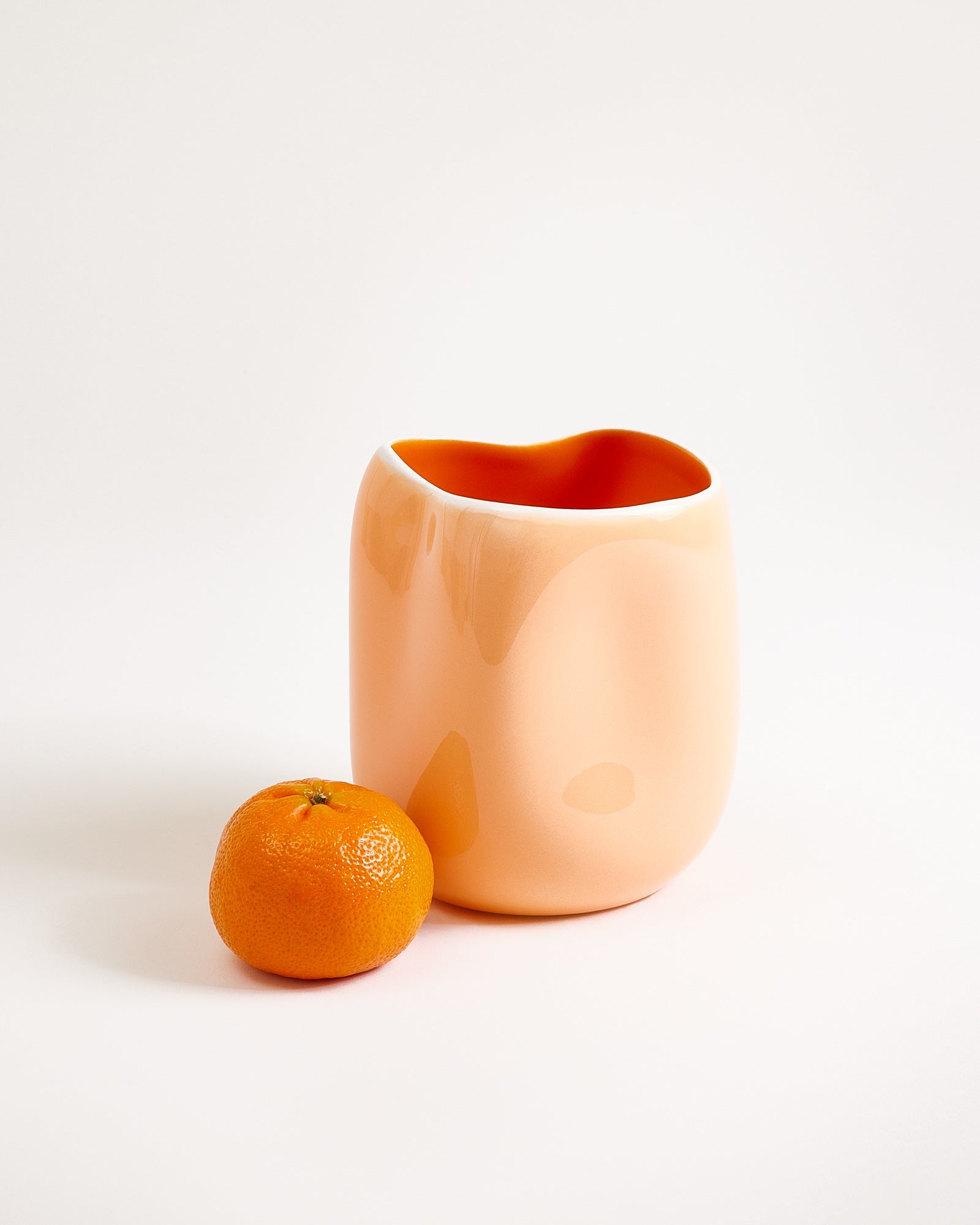 JOÃO - VASE M PEACH ORANGE