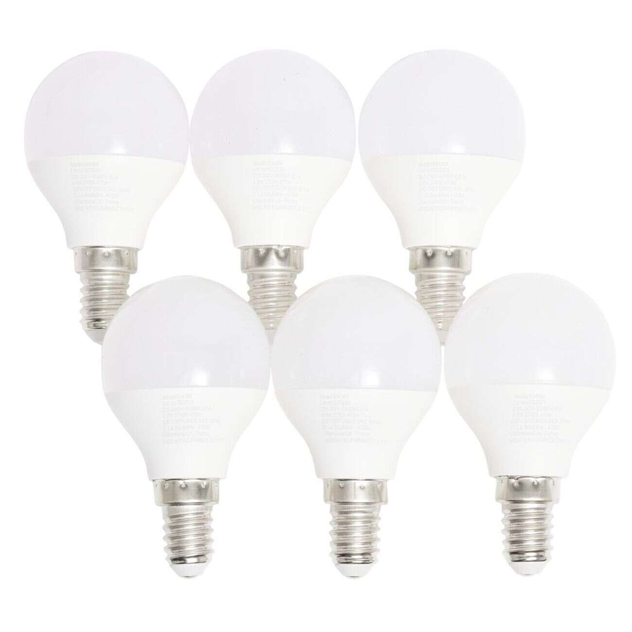 Ampoule LED SMD G45 E14 470lm 5,5W