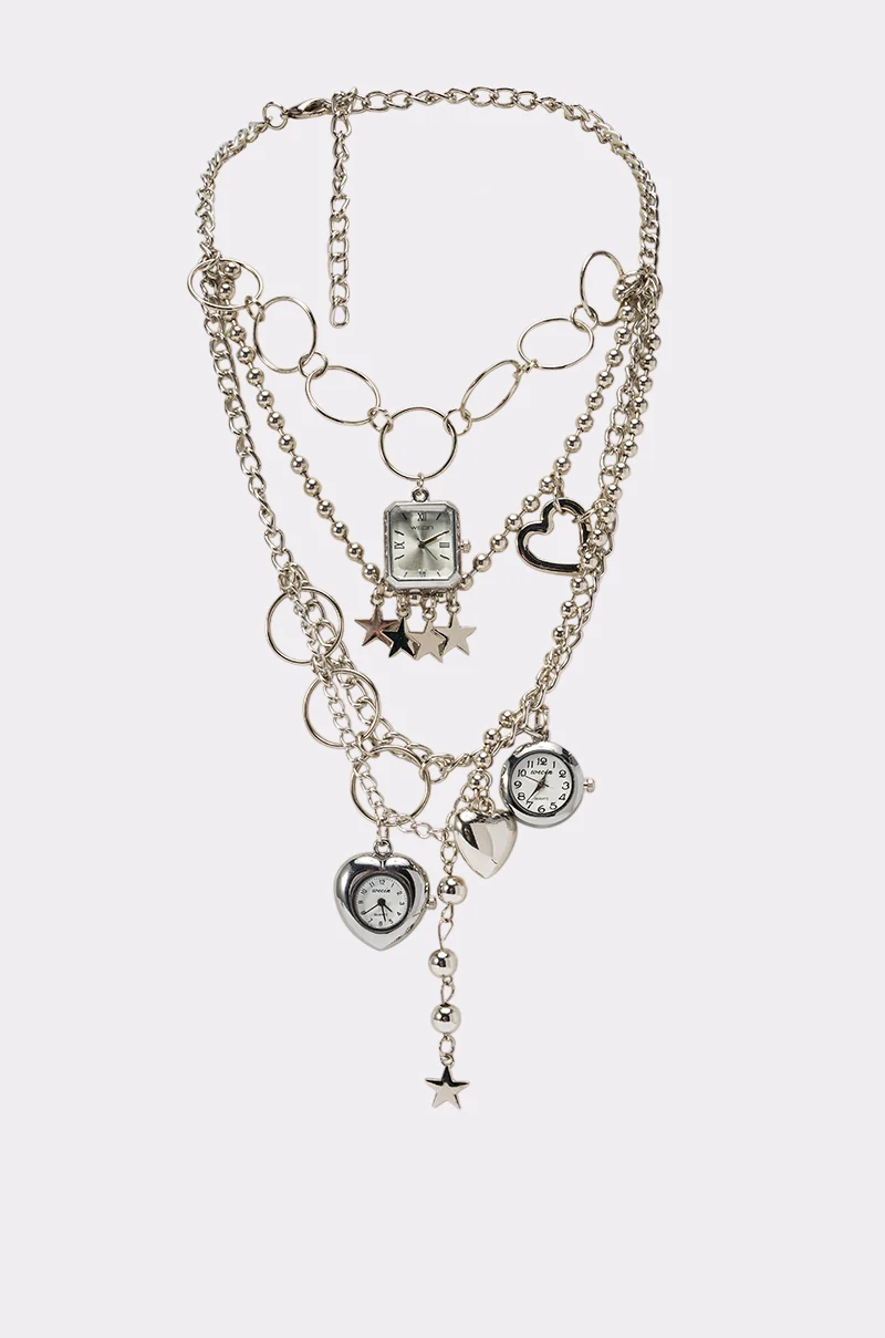 CLOCK NECKLACE - Akira Store