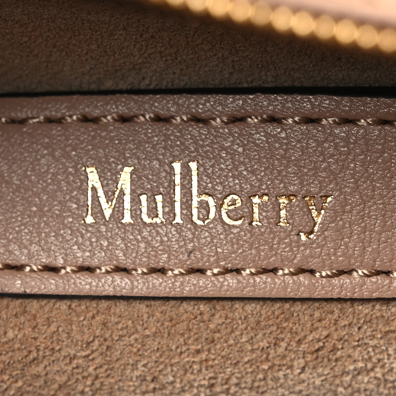 Silky Calfskin Mini Zipped Bayswater Rosewater