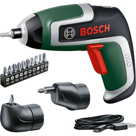 Tournevis sans fil Bosch IXO 7 3 6 V 1x2 0 Ah accu. avec 12 accessoires — vue 1