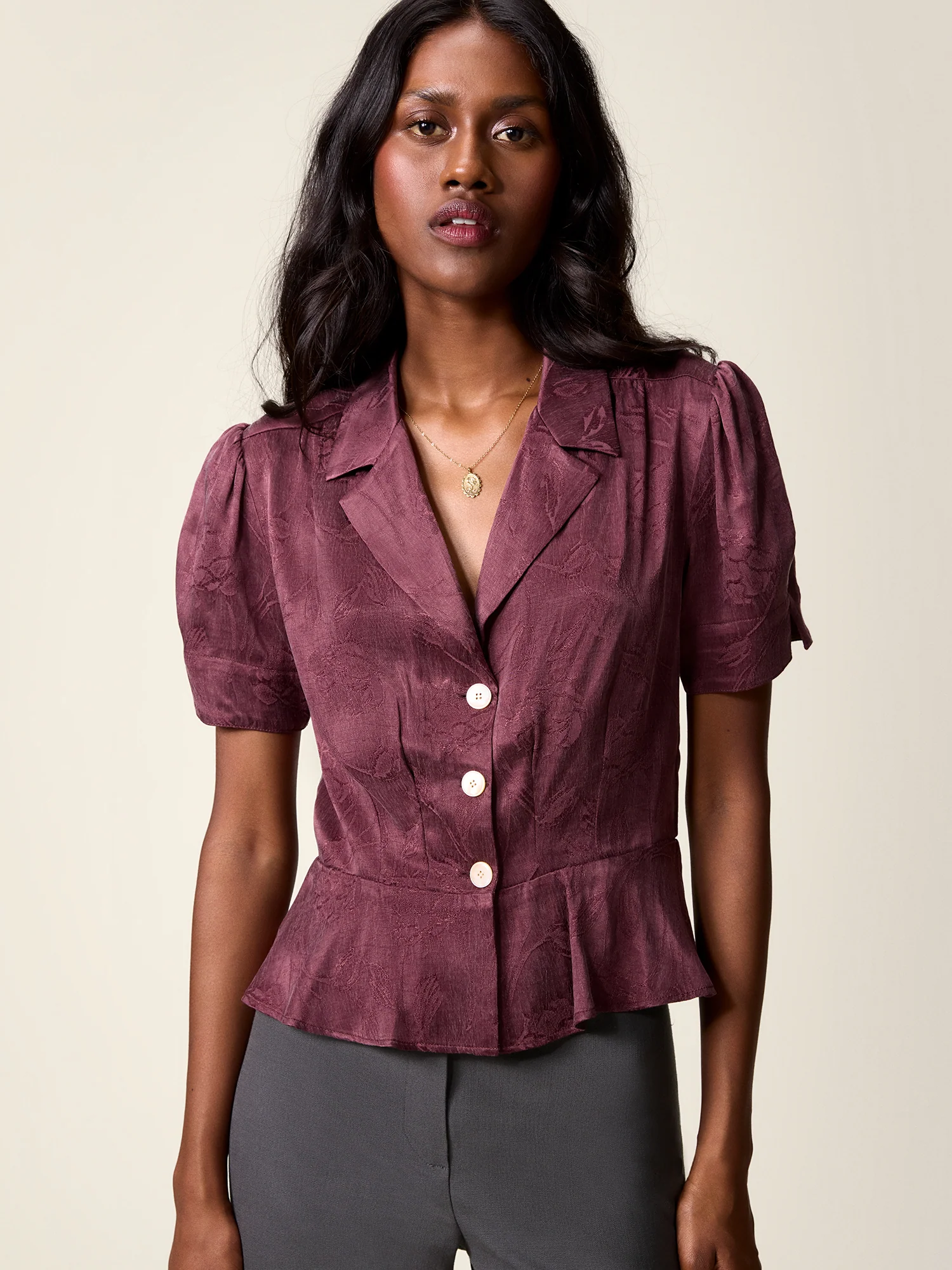 Blouse upcyclée ANAS