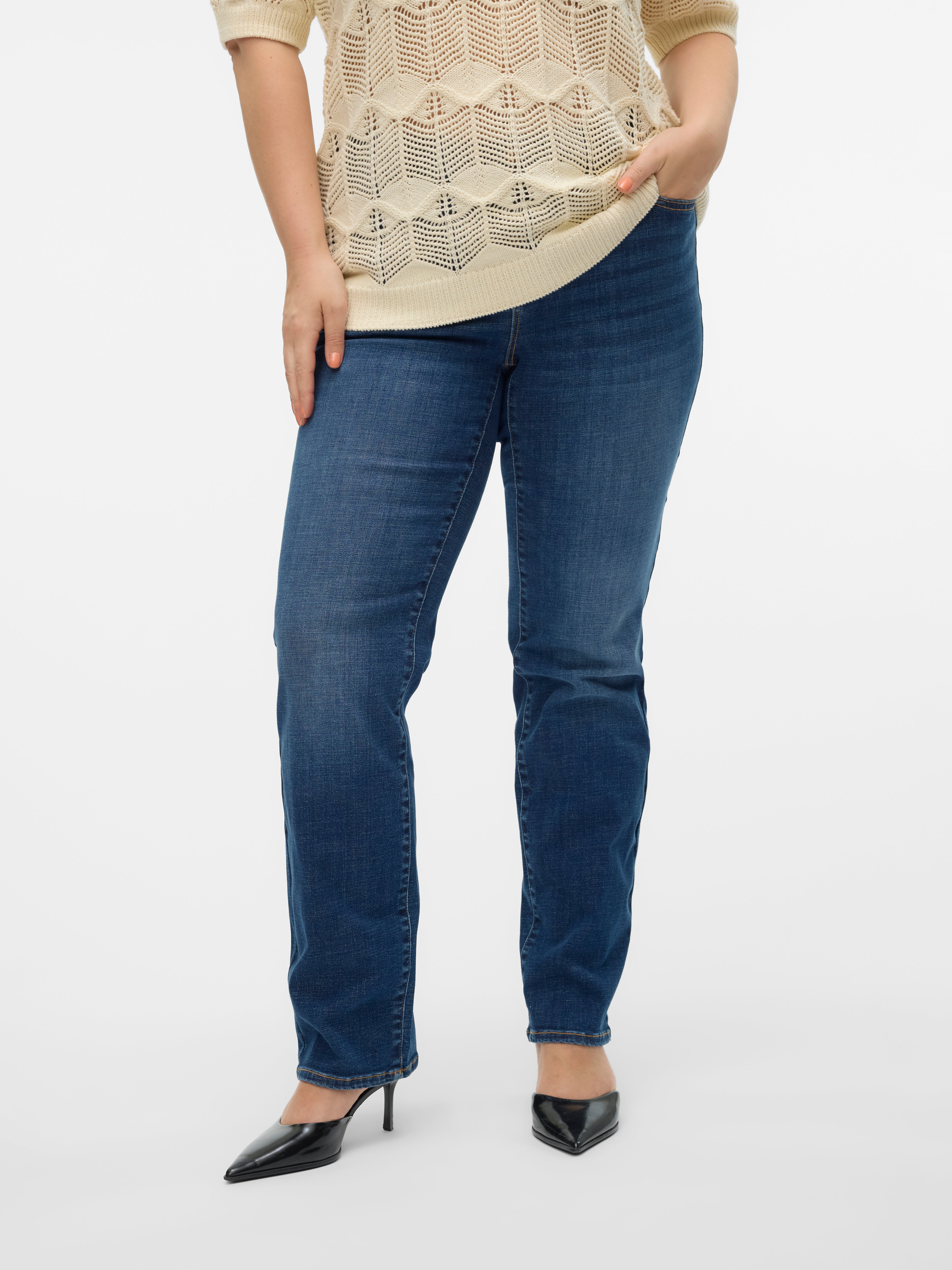 VERO MODA® VMCFLASH Mid rise Straight Fit Jeans