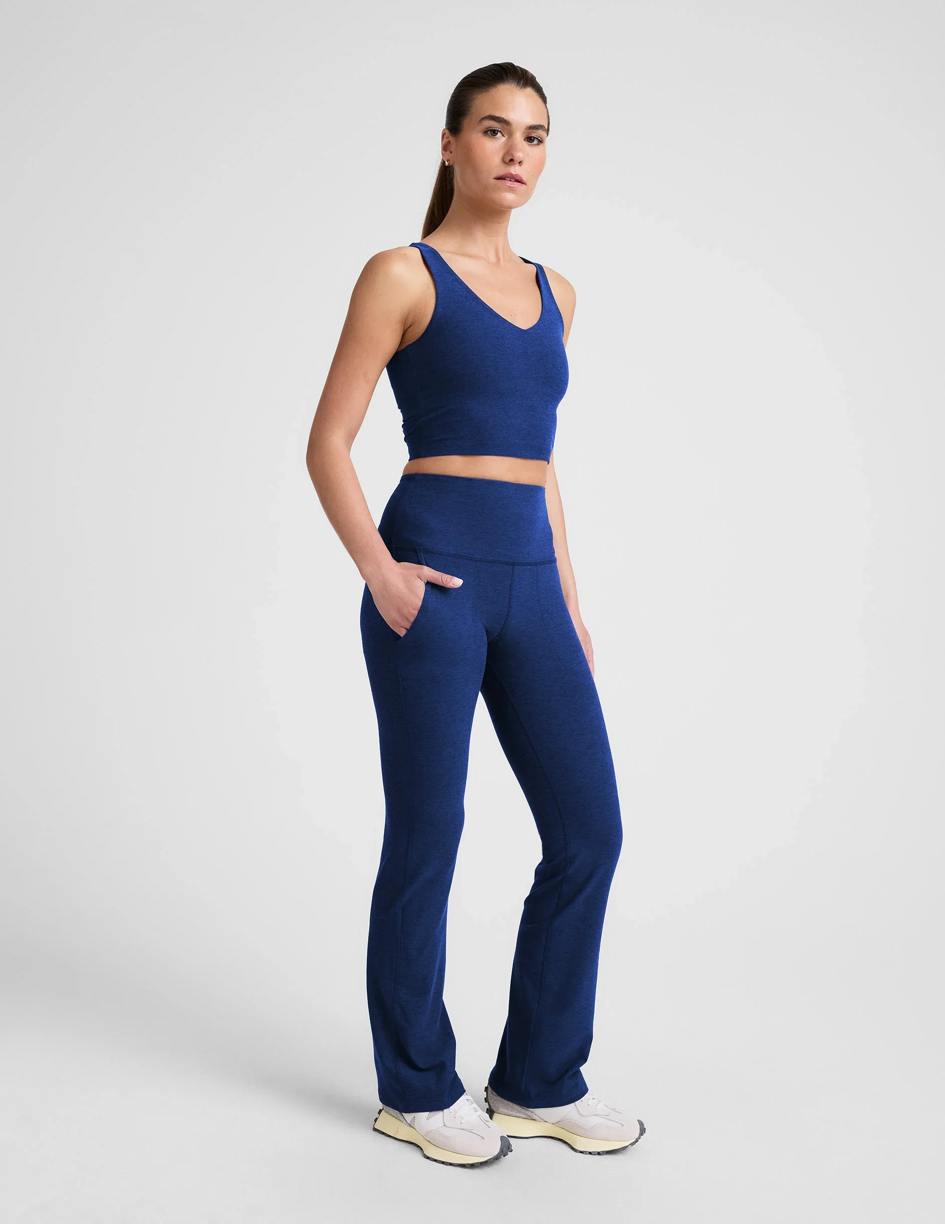 Spacedye™ High Waisted Practice Pocket Bootcut Pant 31