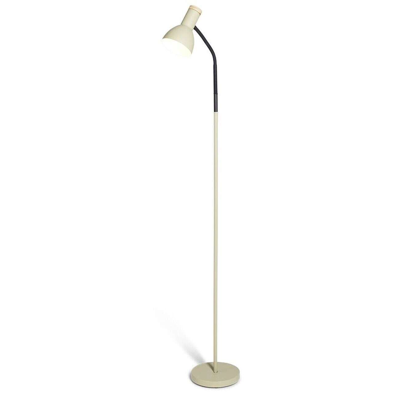 Lampadaire noir et vert sauge H150cm