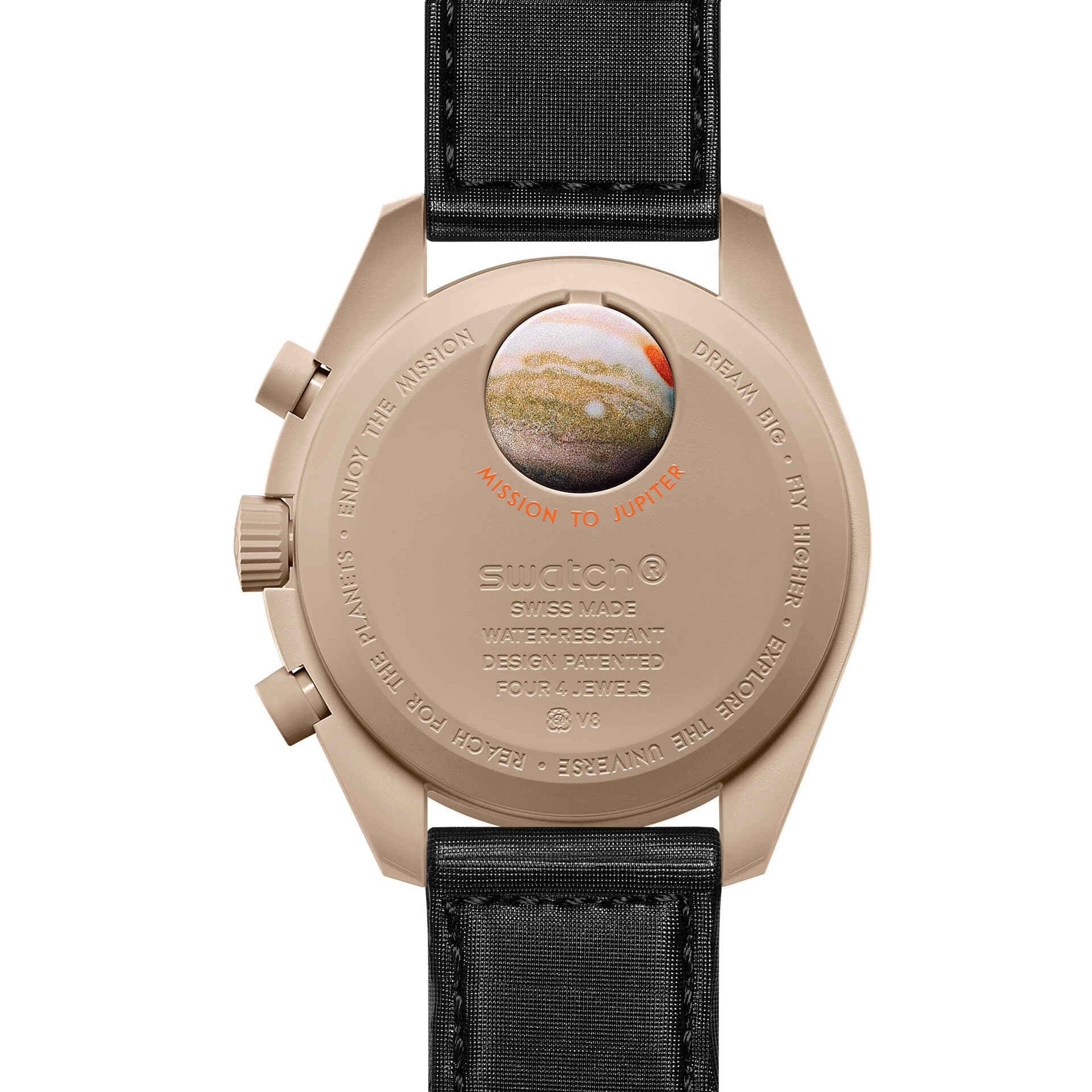 [Super Clone]Swatch x Omega SO33C100 Bioceramic Moonswatch Mission to Jupiter