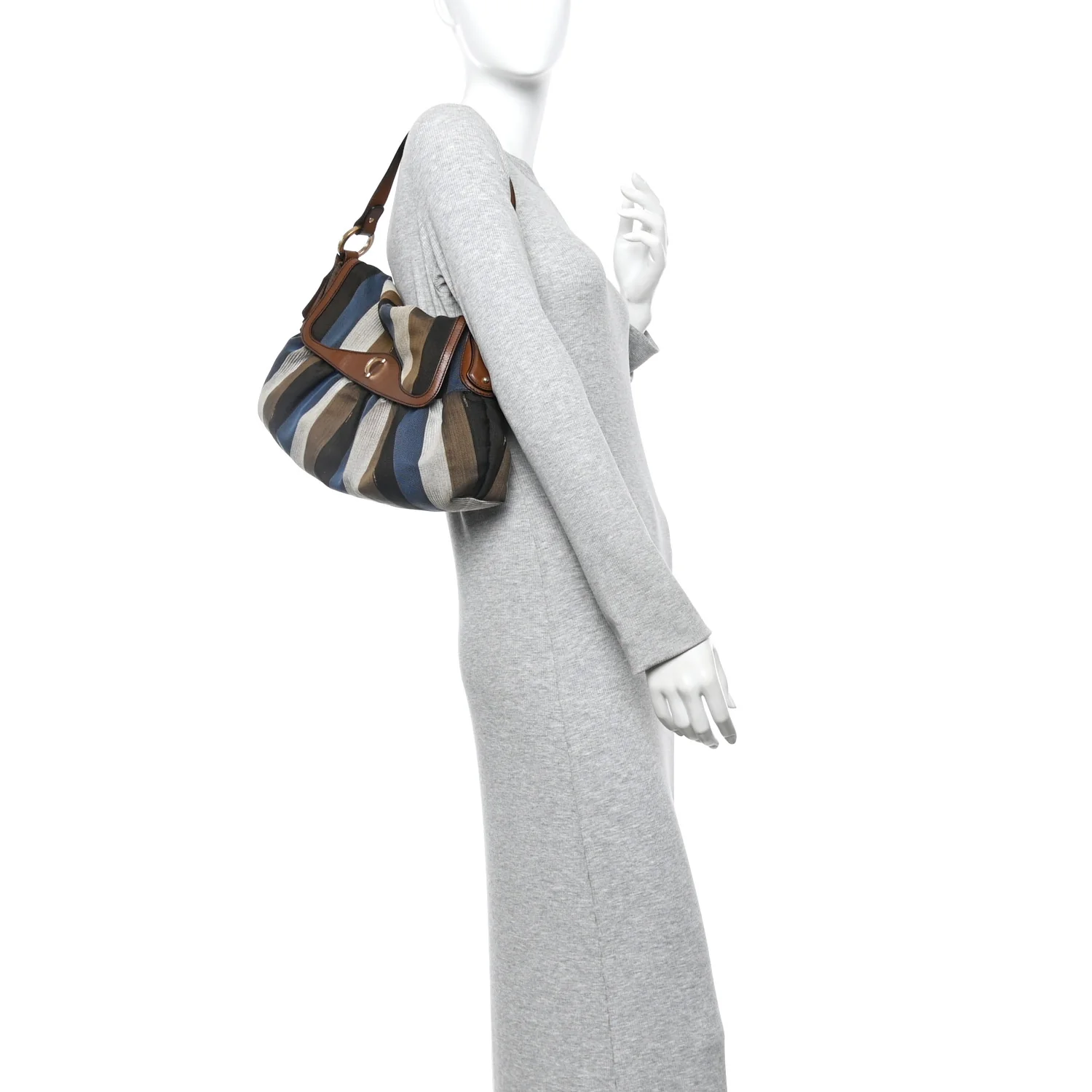 Pequin Large Chef Shoulder Bag Multicolor