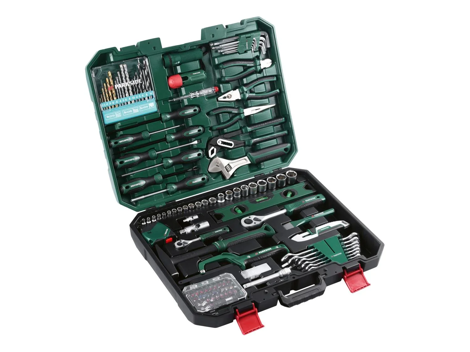 PARKSIDE Mallette  outils, 122 pices