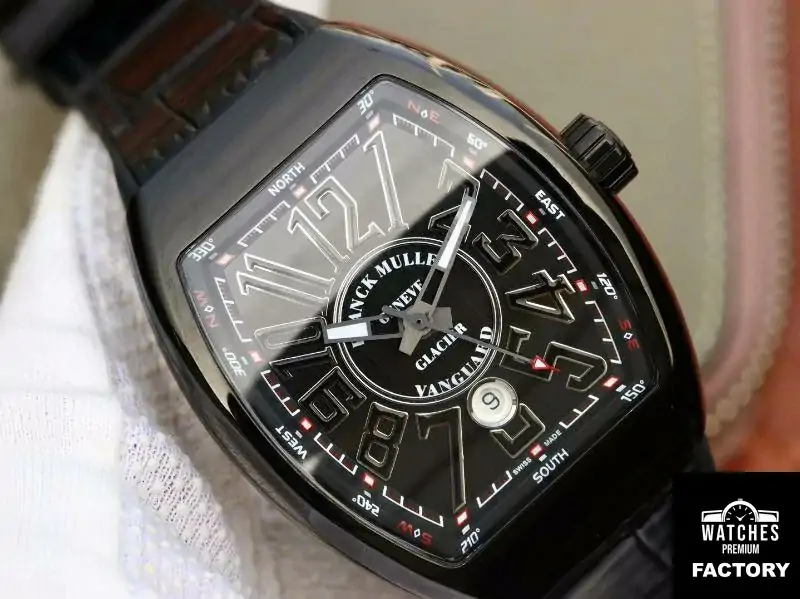 Franck Muller Vanguard V45-05 Black Dial