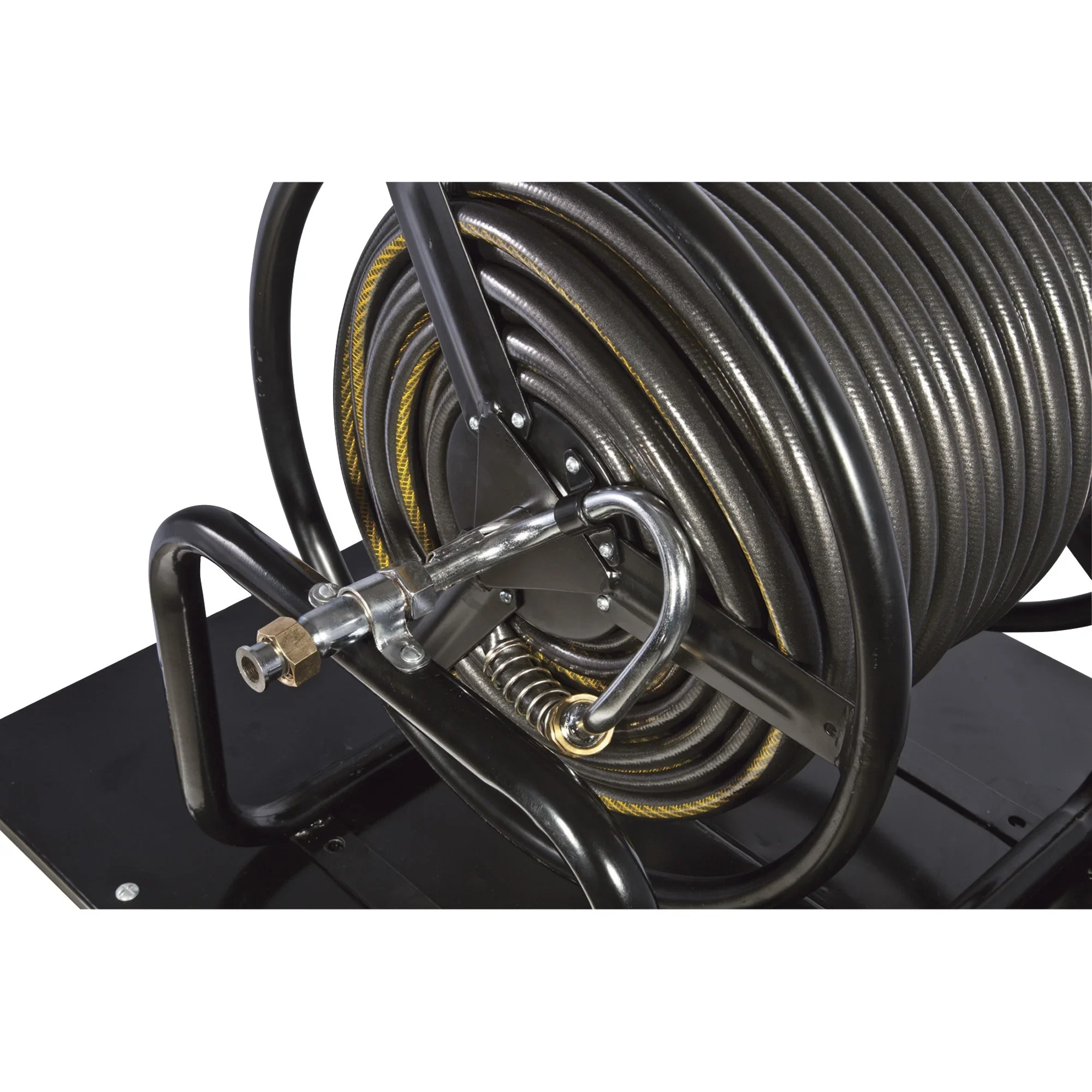 Ironton Trailered Garden Hose Reel, Holds 5/8in. x 400ft. Hose