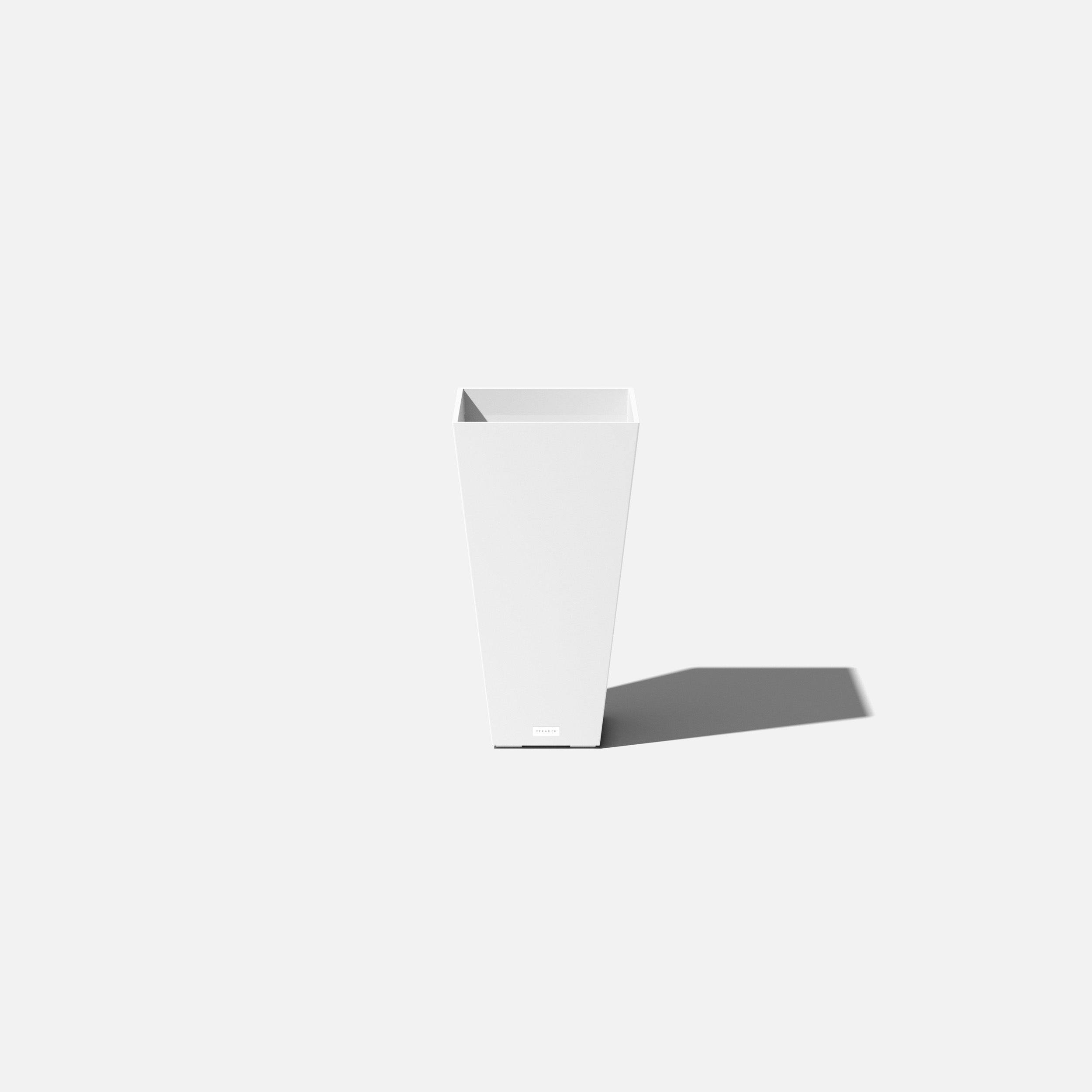 Veradek Pure Series Midland 26 inch Planter White