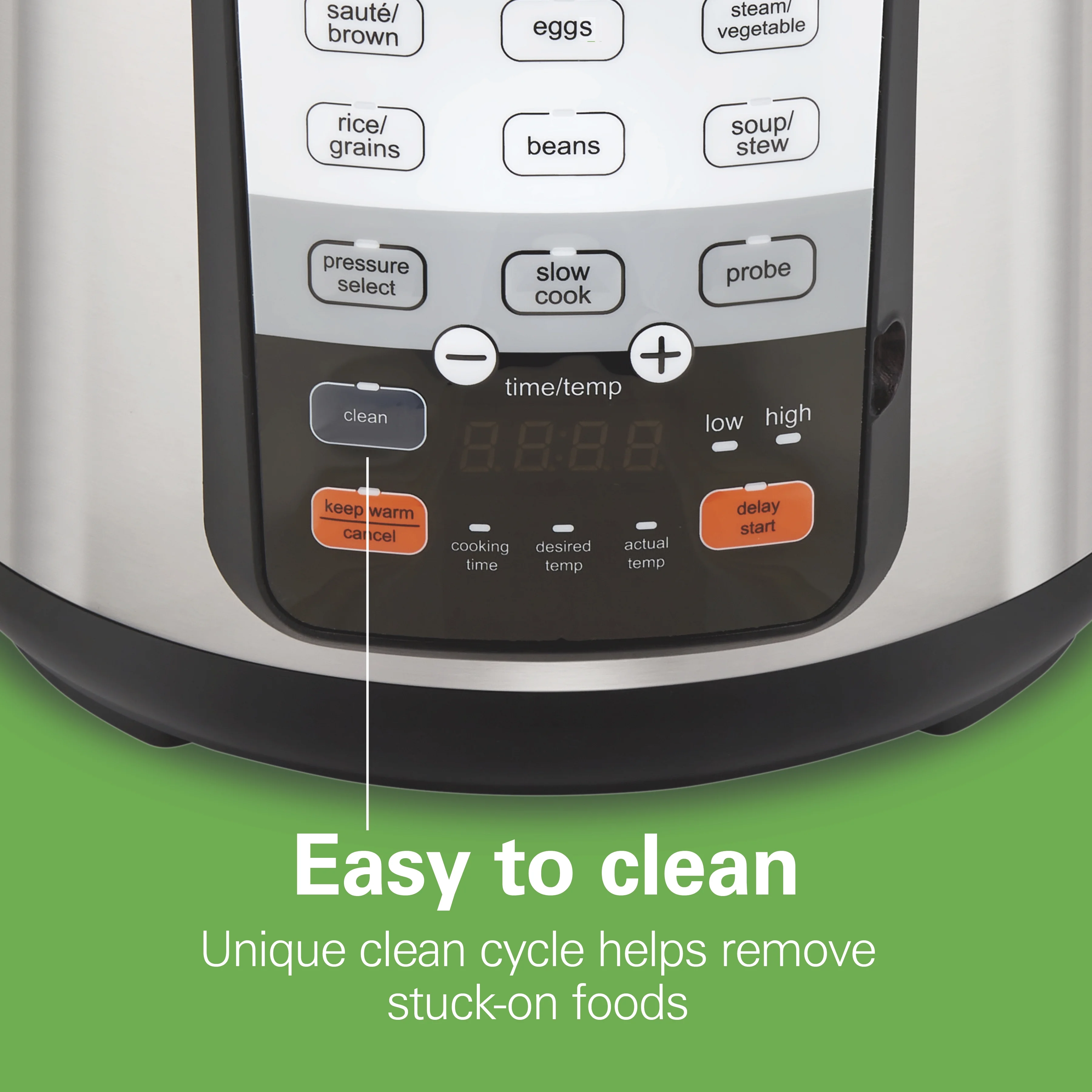 6 Quart 6-in-1 Pressure Cooker, Multi-Cooker, Slow Cooker, Steamer, Saut��, Rice Cooker, More - Image 3