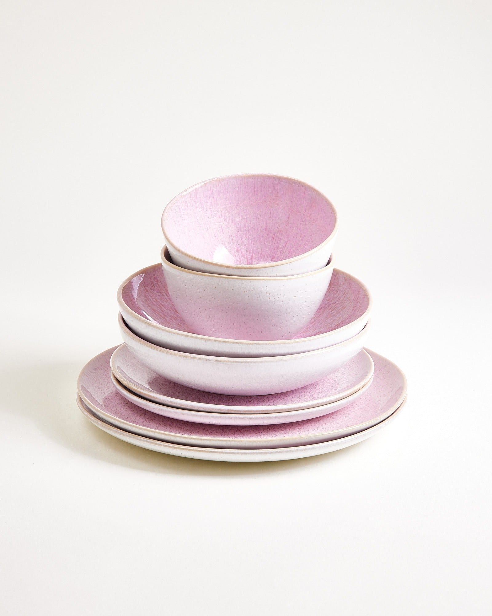 AREIA - TABLEWARE SET CLASSIC ROSÉ 8 PIECES