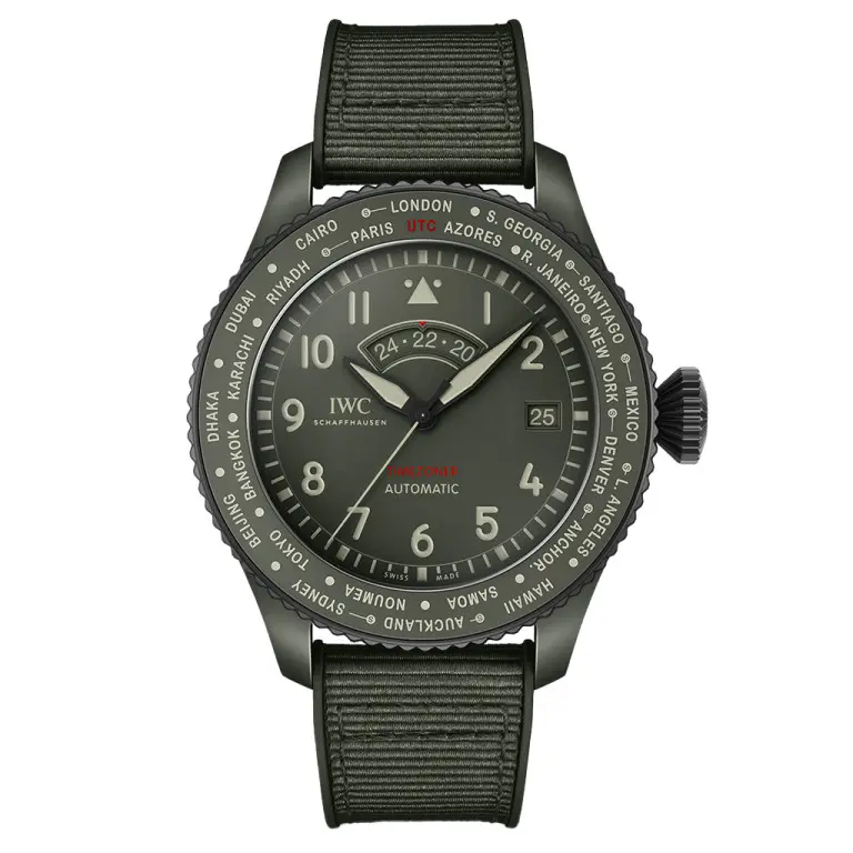 【Super Clone】IWC Pilot's Watch Timezoner Woodland 46mm IW395601