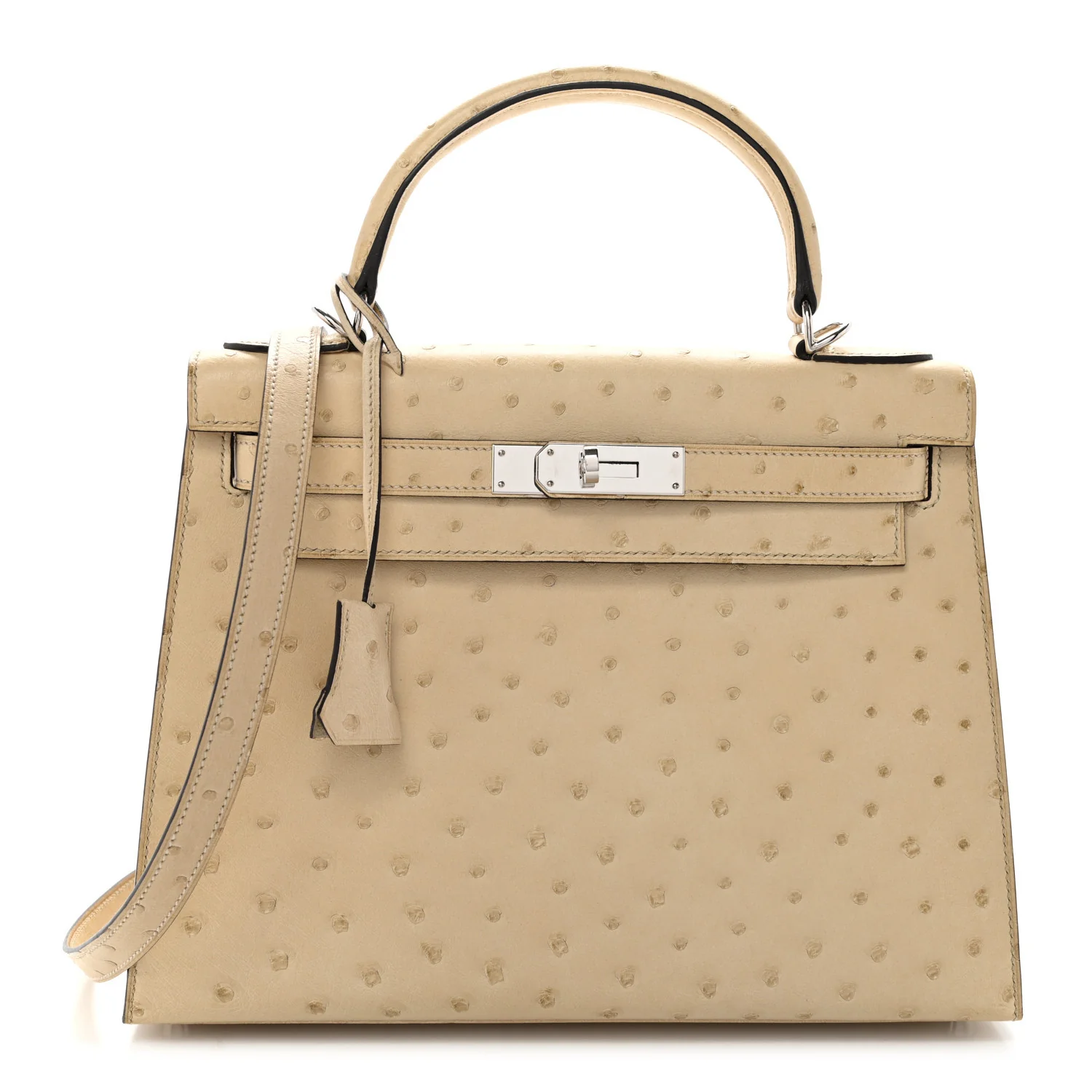 Ostrich Kelly Sellier 28 Parchemin