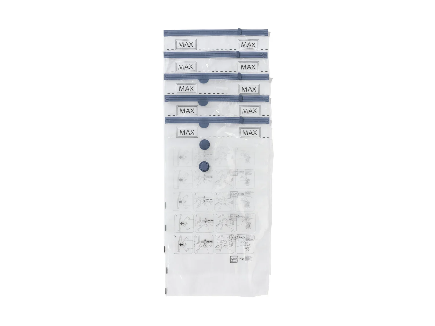 LIVARNO home Set de 10 housses de rangement sous vide