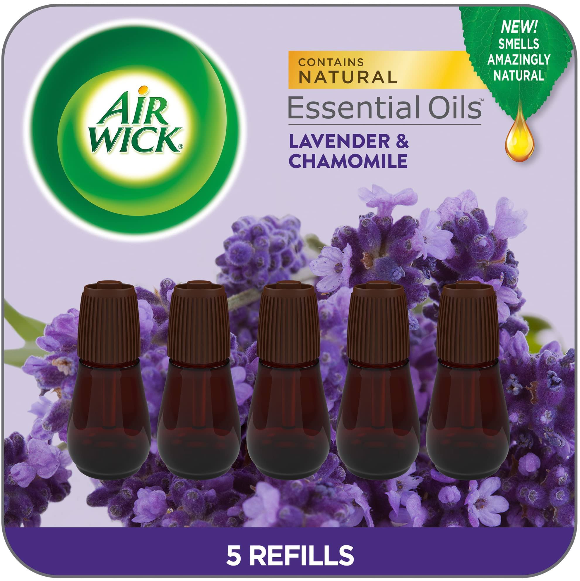 Air Wick Essential Mist Oil Air Freshener Diffuser Refill, Lavender & Almond Blossom, 0.67 fl. oz | Quill