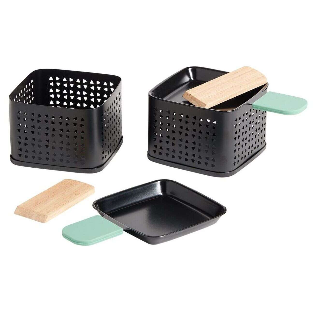 Service raclette à la bougie pour 2 personnes