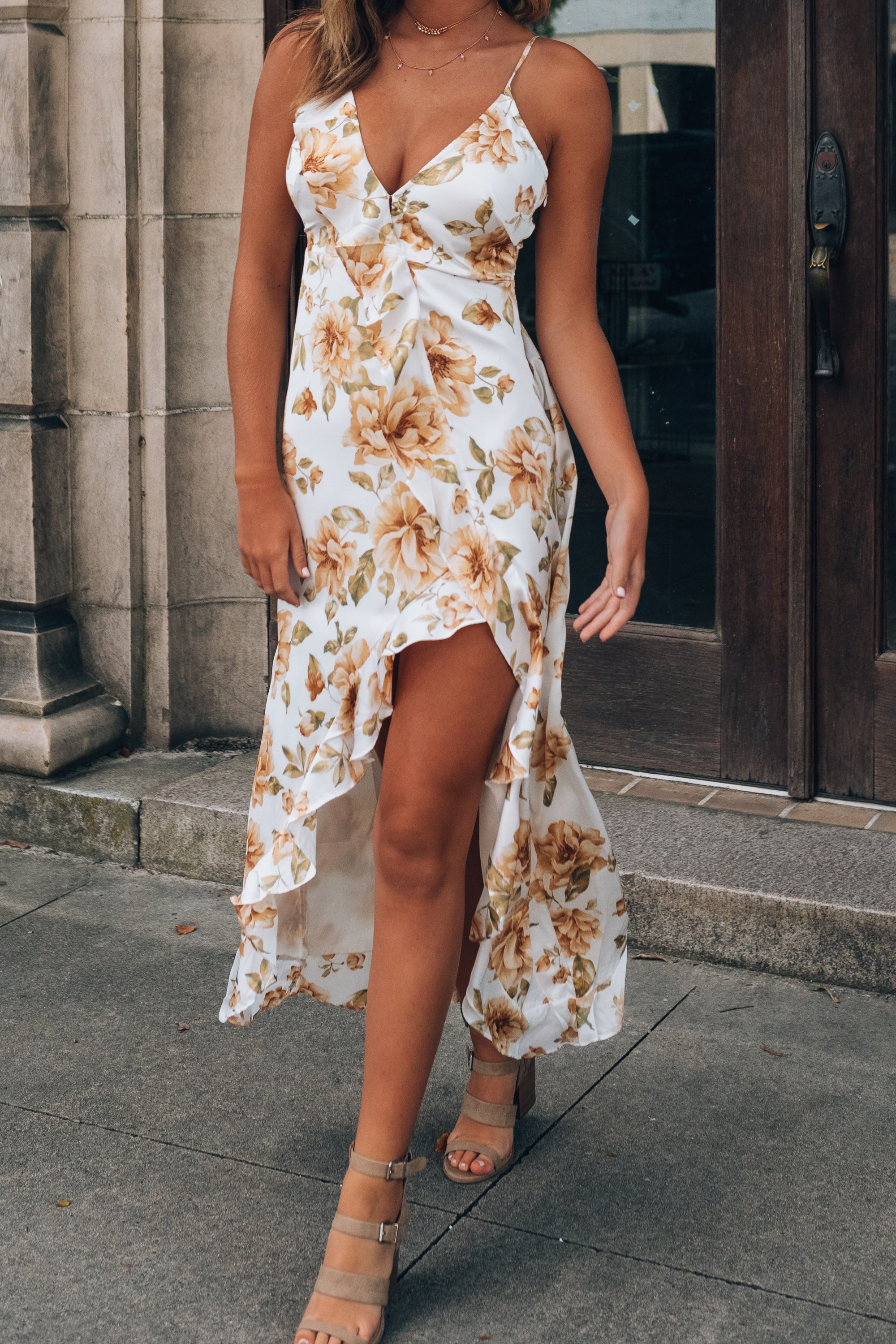Robe longue fleurie Gabriella