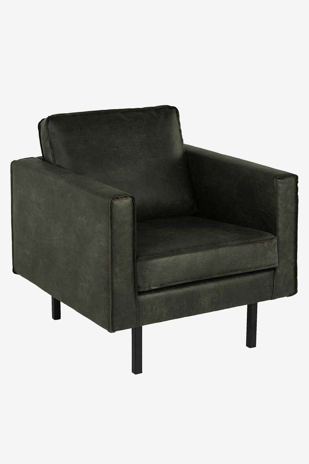 Amsterdam leer outside fauteuil groen