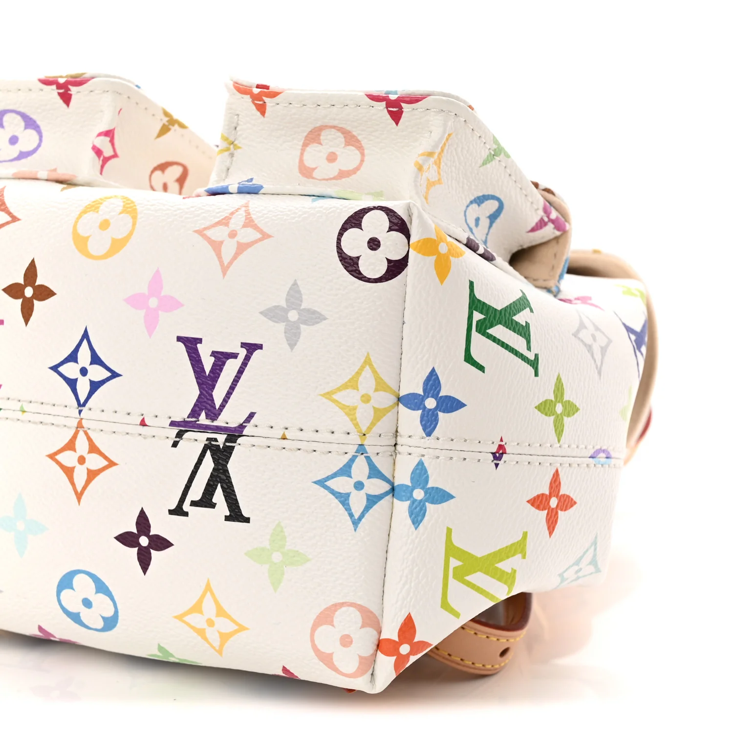 LV X TM Monogram Multicolor Venice Backpack White