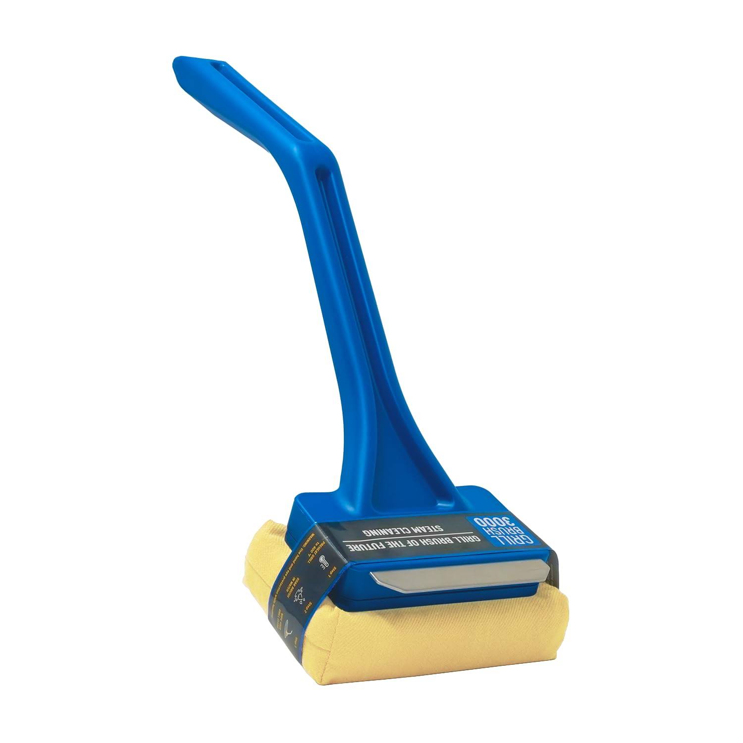 Grill Rescue BBQ Replaceable Scraper Cleaning Head, Bristle Free - Safe, Durable and Unique Scraper Tools for Cast Iron or Stainless-Steel Grates,